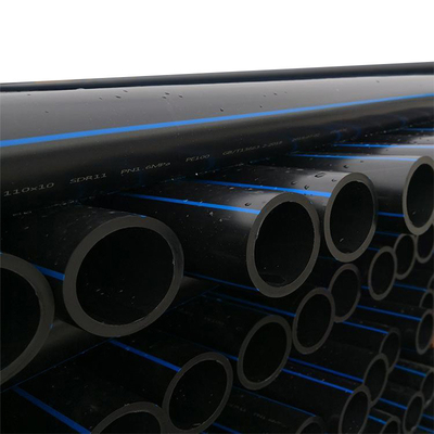 Tubo nero Rolls di irrigazione del pe della conduttura d'alimentazione di acqua del grande diametro del tubo dell'HDPE PE100