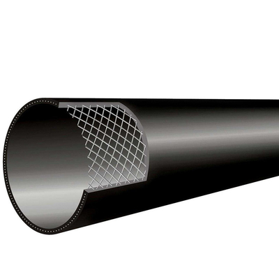 Tubo scheletro in rete metallica HDPE 1.0 1.6mpa PE Tubo in plastica per approvvigionamento idrico