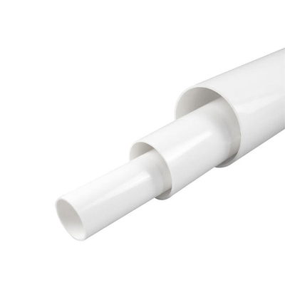 I tubi ispessiti di drenaggio del PVC PN10 hanno personalizzato la tubatura dell'acqua bevente bianca del PVC