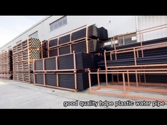 Rifornimento idrico su misura alta qualità di dimensione e tubo di plastica di drenaggio