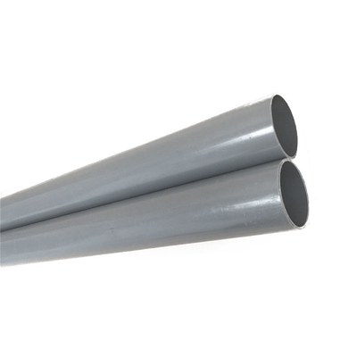 Il prezzo basso convoglia il PVC grigio U convoglia il diametro Gray For Water Supply a 8 pollici di 125mm