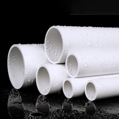 Il rifornimento idrico di alta qualità ed il tubo del PVC della plastica di drenaggio valuta il tubo di drenaggio del PVC