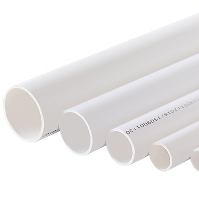 Personalizzi i tubi di plastica di drenaggio del PVC per drenaggio del sistema a acqua