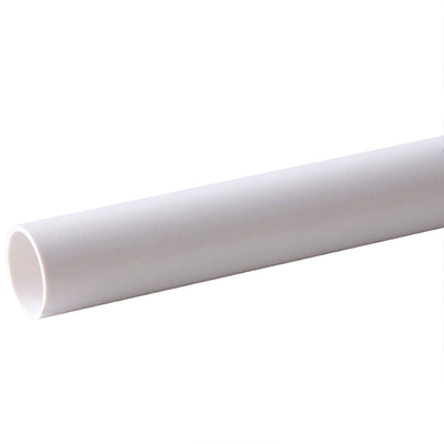Tubo di plastica bianco di drenaggio del PVC del diametro per il rifornimento idrico ed il drenaggio