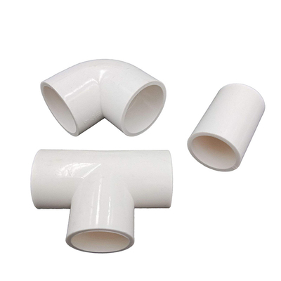 Gli accessori per tubi di plastica di drenaggio del PVC l'accoppiamento di drenaggio del rifornimento idrico
