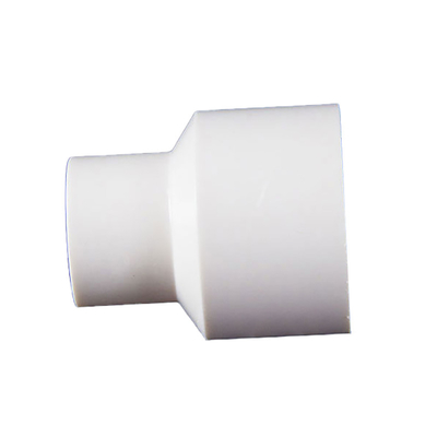 Resistenza della corrosione unita del PVC di drenaggio degli accessori per tubi del riduttore capo di plastica degli accessori
