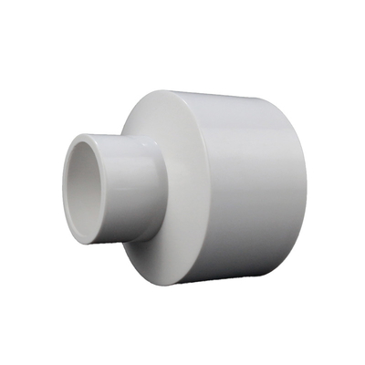 Resistenza della corrosione unita del PVC di drenaggio degli accessori per tubi del riduttore capo di plastica degli accessori