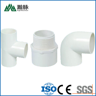Multi accessori per tubi di drenaggio del PVC del gomito di specificazione Gray Blue Plastic Joint bianco