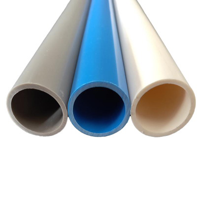 Drenaggio di plastica a forma di U su misura del rifornimento idrico dei tubi del PVC