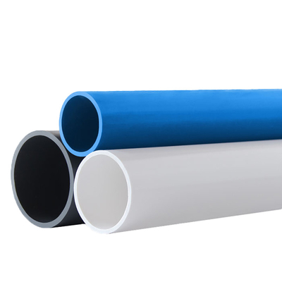 8 pollici di diametro PVC M tubi di approvvigionamento idrico e irrigazione drenaggio blu