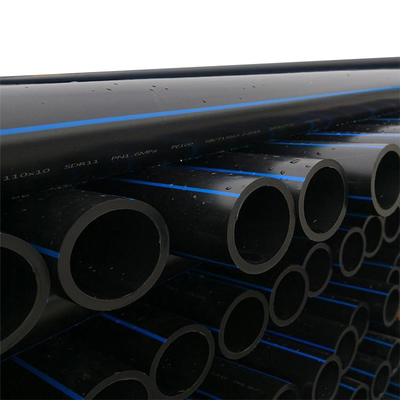 Tubi di plastica Pn16 del tubo 180mm di irrigazione del rifornimento idrico dell'HDPE Pe100