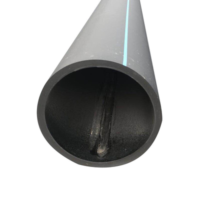 Tubo dell'acqua in plastica Hdpe nero Tubo per acque reflue in polietilene ad alta densità per l'approvvigionamento idrico