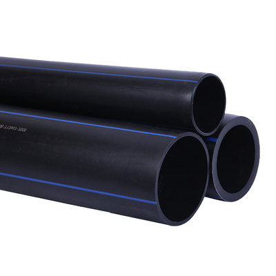 Tubo di approvvigionamento idrico Pn8 Tubo per l'irrigazione con strisce blu