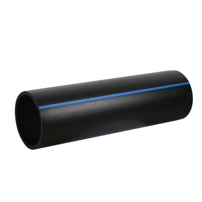 Tubo di approvvigionamento idrografico in nero 160 mm 6 pollici in plastica DN 20