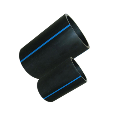 PE100 Tubi di approvvigionamento idrico in HDPE nero/azzurro con campioni disponibili