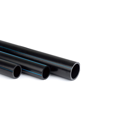 Lunghezza personalizzabile tubo d'acqua Hdpe nero e blu tubo d'acqua con resistenza alla corrosione