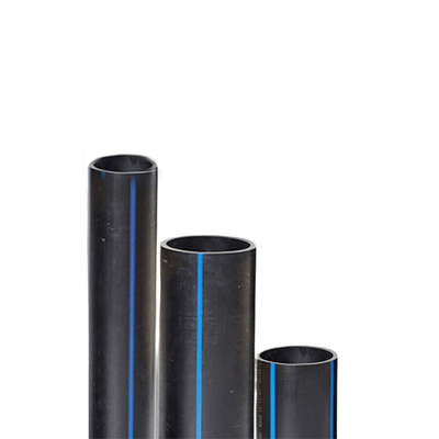 Lunghezza personalizzabile tubo d'acqua Hdpe nero e blu tubo d'acqua con resistenza alla corrosione