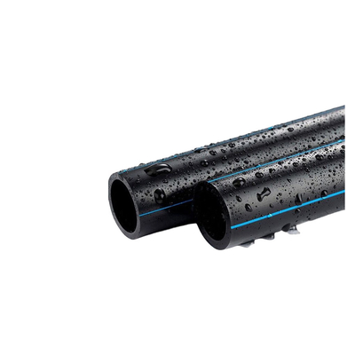 Lunghezza personalizzabile tubo d'acqua Hdpe nero e blu tubo d'acqua con resistenza alla corrosione