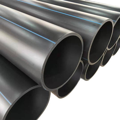 Lunghezza in base alle esigenze del cliente Tubi di approvvigionamento idrico in HDPE per approvvigionamento idrico e drenaggio