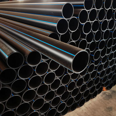 Tubi di approvvigionamento idrico in HDPE resistenti alla corrosione per dimensioni e spessore personalizzati da 2,3 mm a 117,6 mm