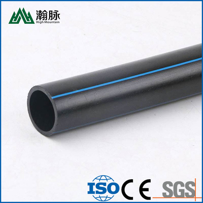 Tubo ad acqua in HDPE nero blu resistente alla corrosione