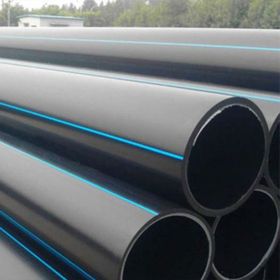 Tubo ad acqua in HDPE nero blu resistente alla corrosione