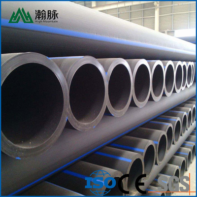 Tubo per l'acqua in PE Hdpe / Tubo per l'acqua in PE Nero Dimensioni personalizzate ISO certificato
