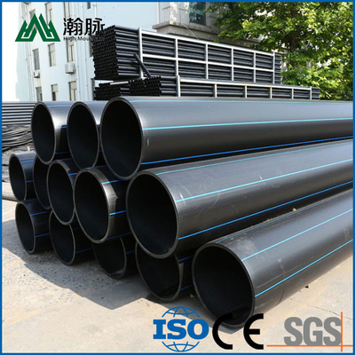 DN16mm-1800mm tubo Hdpe tubo Pe certificato ISO9001 in blu o nero
