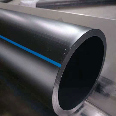 Tubi di scarico neri in PE resistenti alla corrosione