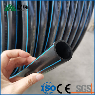 Tubi per l'approvvigionamento idrico e il drenaggio in HDPE nero resistenti