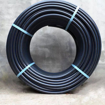 14001 Tubi per l'approvvigionamento idrico in HDPE certificati con strisce blu