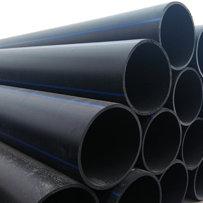 14001 Tubi per l'approvvigionamento idrico in HDPE certificati con strisce blu