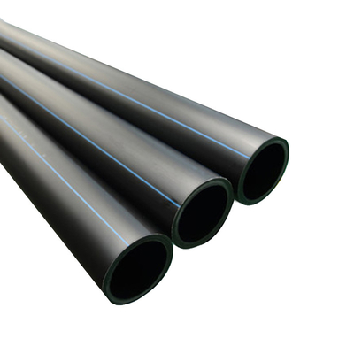 Tubi per l'approvvigionamento idrico in HDPE in nero/blu (2.3-117.6mm) Tubo sotterraneo per l'approvvigionamento idrico