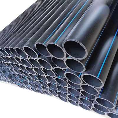 Tubi per l'approvvigionamento idrico in HDPE in nero/blu (2.3-117.6mm) Tubo sotterraneo per l'approvvigionamento idrico