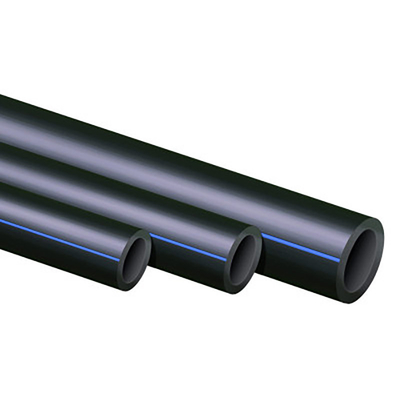 Tubi di approvvigionamento idrico in HDPE resistenti alla corrosione DN16mm-1800mm Blu o Nero con strisce blu