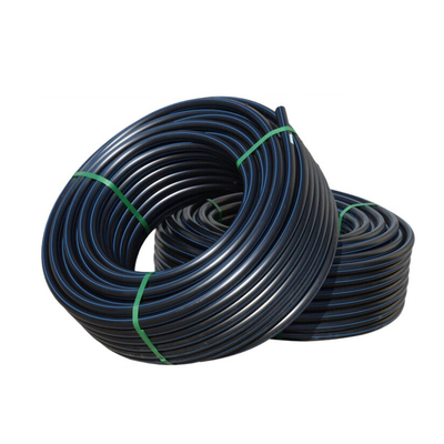 Tubi di approvvigionamento idrico in HDPE resistenti alla corrosione DN16mm-1800mm Blu o Nero con strisce blu