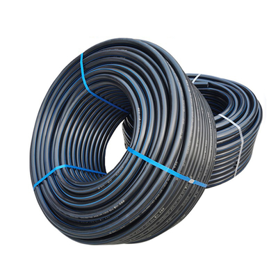 Tubi di approvvigionamento idrico in HDPE resistenti alla corrosione DN16mm-1800mm Blu o Nero con strisce blu