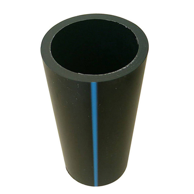Tubi per l'approvvigionamento idrico in PE HDPE Lunghezza secondo i requisiti del cliente Blu o nero con strisce blu