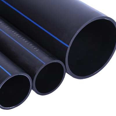 Certificazione del tubo Hdpe personalizzabile 45001 2,3 mm-117,6 mm per applicazioni di tubazioni flessibili