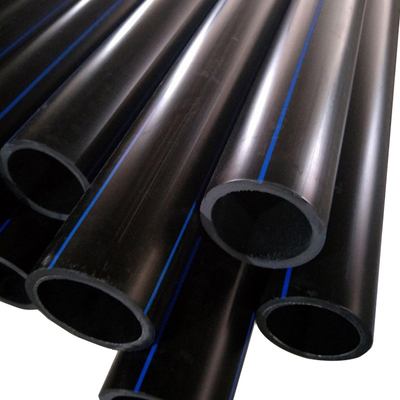 Certificazione del tubo Hdpe personalizzabile 45001 2,3 mm-117,6 mm per applicazioni di tubazioni flessibili