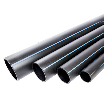 2.3mm-117.6mm Spessore tubo di scarico PE PN6-PN16 Pressione nominale per lo smaltimento dei rifiuti pesanti
