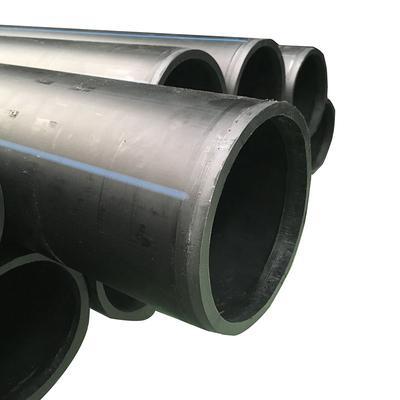 Installazione ecologica senza fossato o in fossa aperta con tubo di acqua in HDPE nero