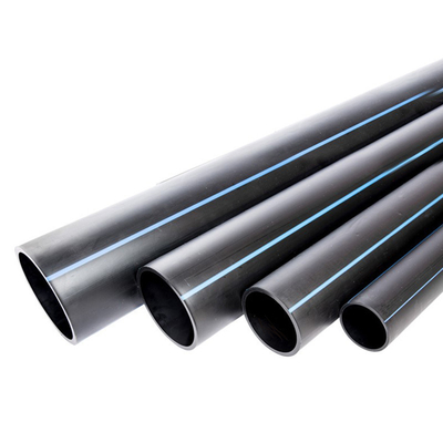 Installazione ecologica senza fossato o in fossa aperta con tubo di acqua in HDPE nero
