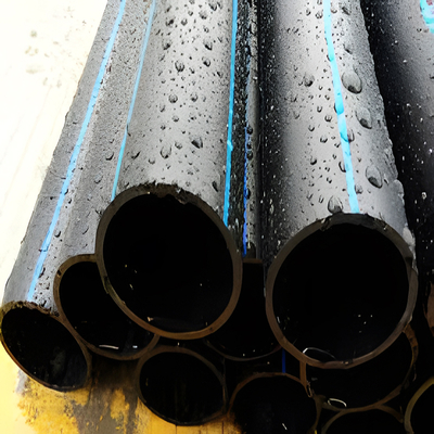 Tubo in HDPE con classificazione PN20 per pressione, con eccellente resistenza ai raggi UV per la raccolta del percolato in discarica