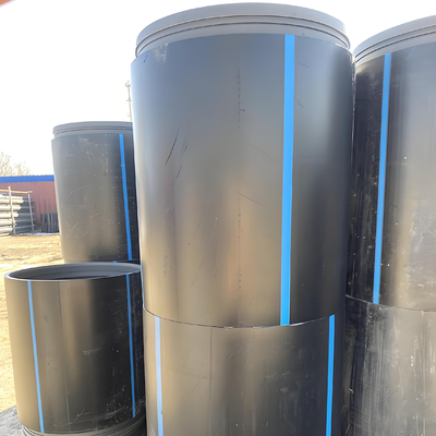 Tubi per l'approvvigionamento idrico in HDPE DN20-DN1200 con intervallo di temperatura da -40°C a 40°C
