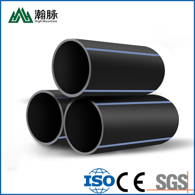 Facile da installare tubo di acqua Hdpe per la distribuzione rapida dell'acqua Lunghezza secondo i requisiti dei clienti 1,25mpa 2.5mpa