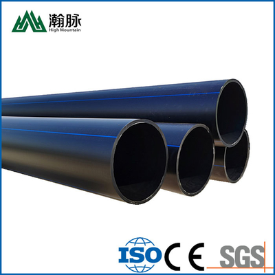 Certificazione ISO9001 per tubi di approvvigionamento idrico in HDPE resistenti alla corrosione nero