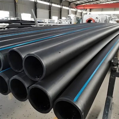 Certificazione ISO9001 per tubi di approvvigionamento idrico in HDPE resistenti alla corrosione nero