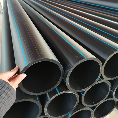 Tubi per l'approvvigionamento idrico in HDPE resistenti alla corrosione Polietilene ad alta densità HDPE Standard DIN8074