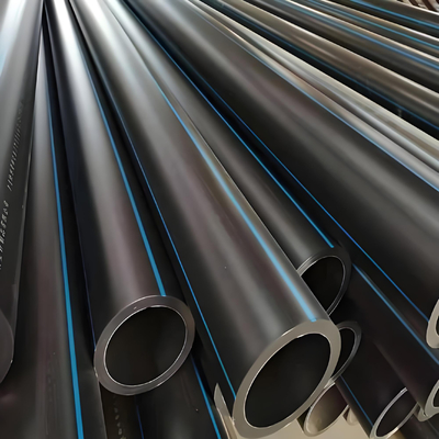 Tubi per l'approvvigionamento idrico in HDPE resistenti alla corrosione Polietilene ad alta densità HDPE Standard DIN8074